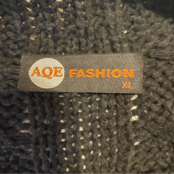 AQE Fashion XL Black Sleeveless Sweater Dress - Picture 8 of 9